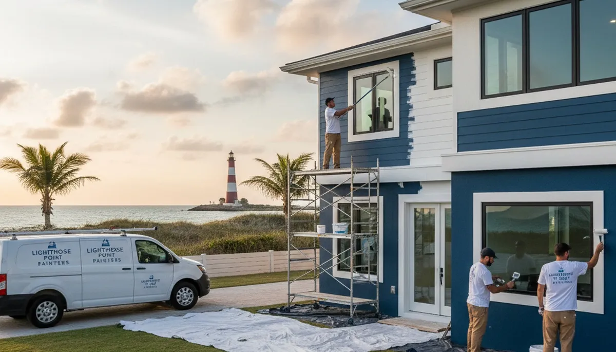 Professional house painters serving Fort Lauderdale, FL with exterior painting services